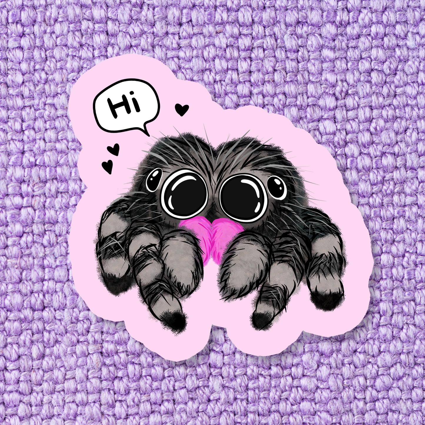 Cutesty Itsy Bitsy Spider Sticker