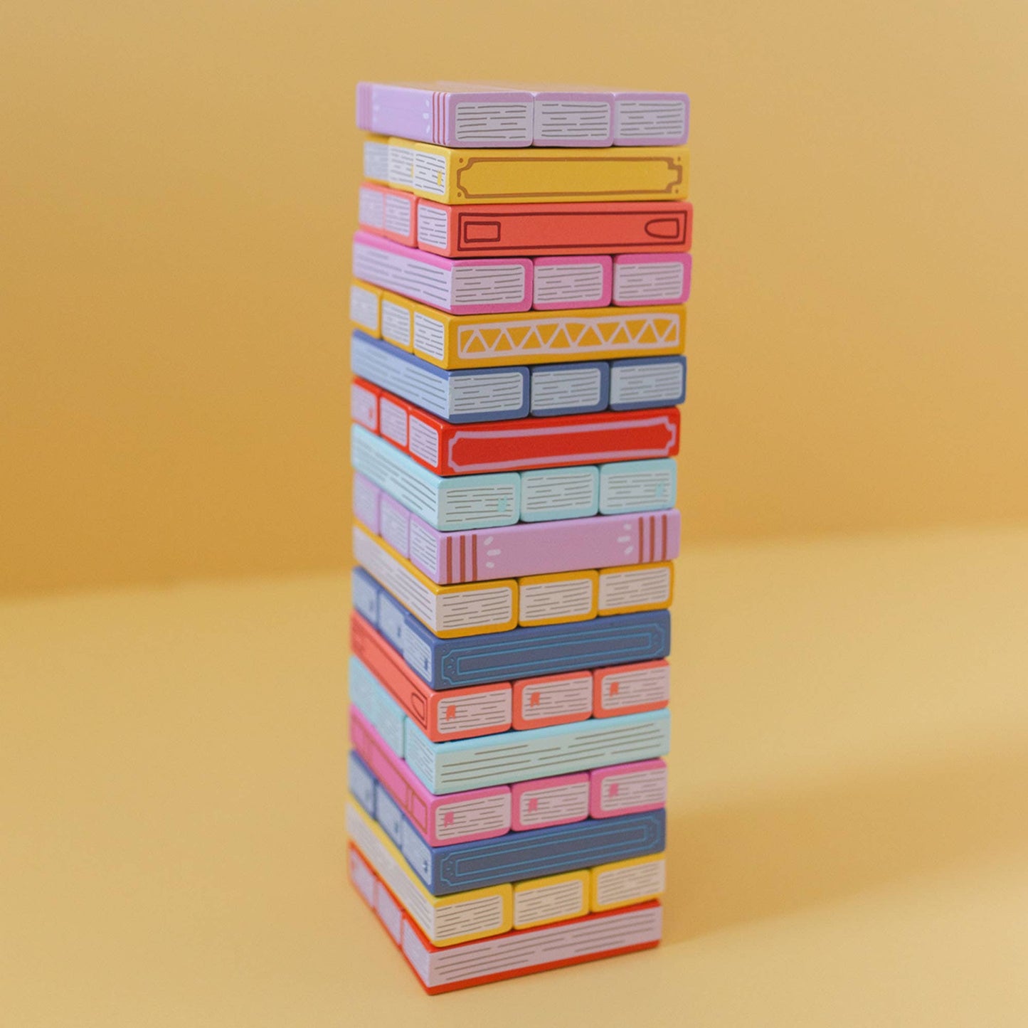 Tumbling Book Stack Game
