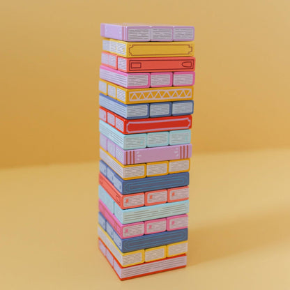 Tumbling Book Stack Game