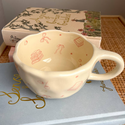 Bows and Books Mug