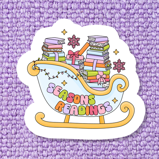 Seasons Readings Sticker