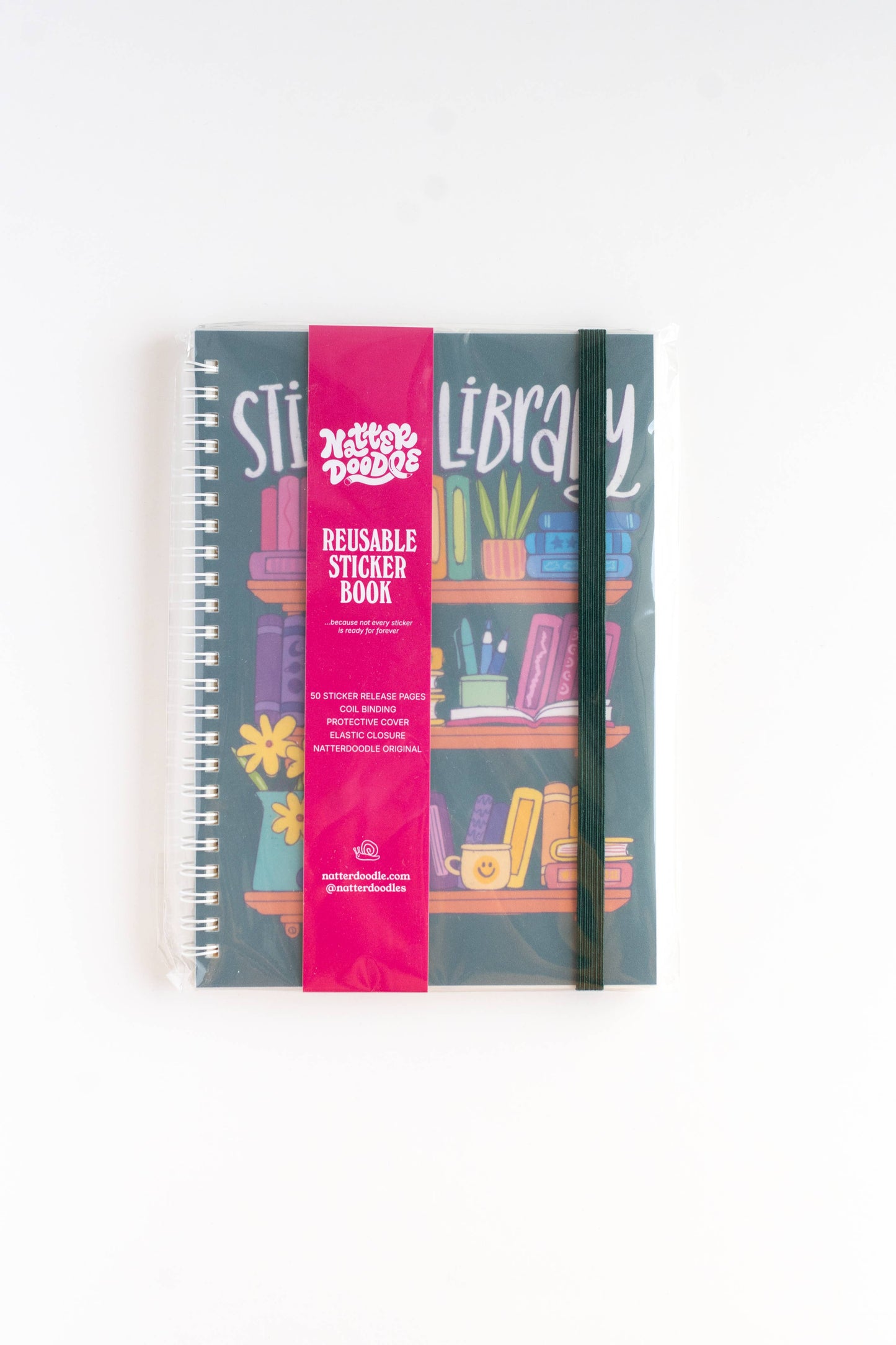 Sticker Library Book