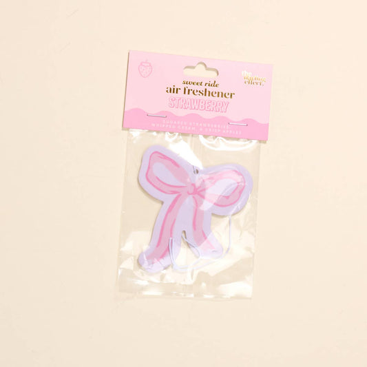 Pink Bow Air Freshener
